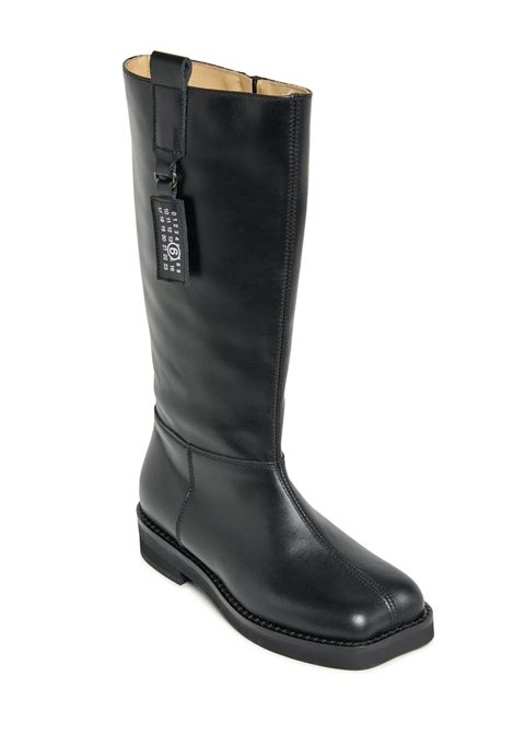 Stivali con logo MM6 KIDS MAISON MARGIELA | 810221
